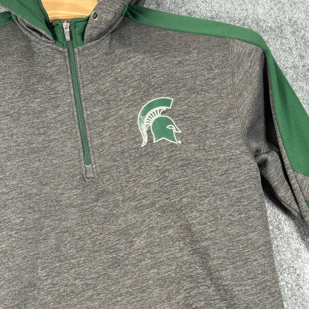 Colosseum Michigan State Spartans MSU Hoodie Pullover Activewear XL College Fan